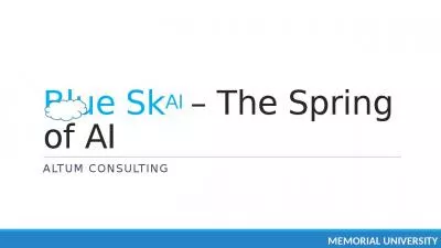 Blue SkAI   The Spring of AI