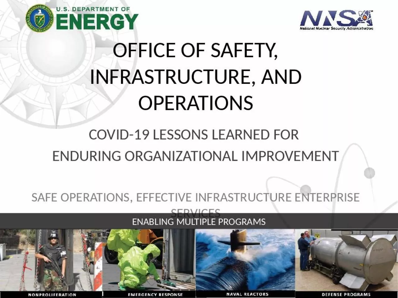 PPT-Office of Safety, Infrastructure, and Operations