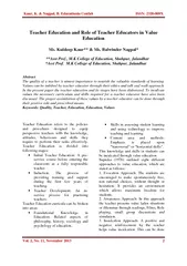 Kaur, K. & Nagpal, B. Educationia Confab