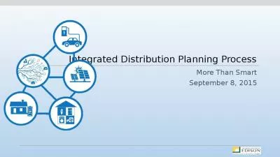 Integrated Distribution Planning Process