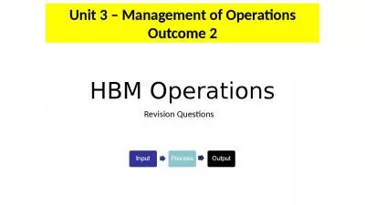 HBM Operations