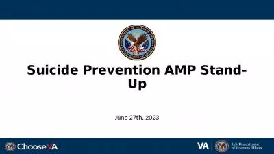 Suicide Prevention AMP Stand-Up