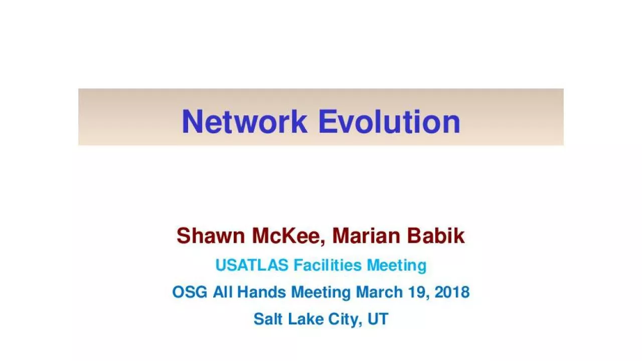 PPT-Network Evolution