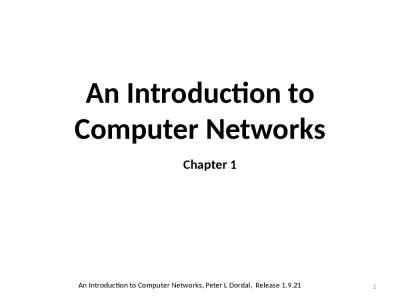 An Introduction to Computer Networks