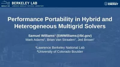 Performance Portability in Hybrid and Heterogeneous Multigrid Solvers