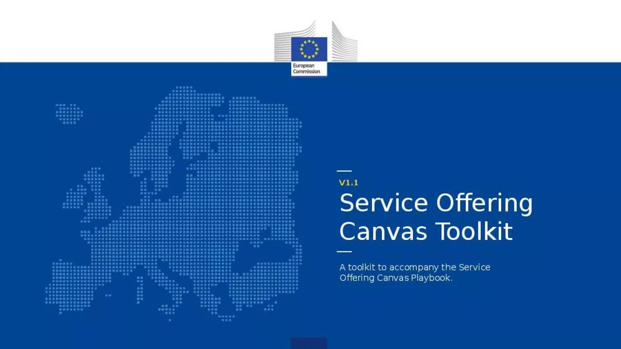 PPT-V1.1 Service Offering Canvas Toolkit