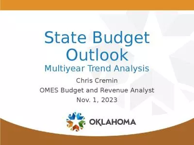 State Budget Outlook Multiyear Trend Analysis