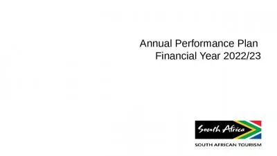 Annual Performance Plan  Financial Year 2022/23