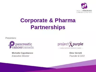 Corporate & Pharma Partnerships