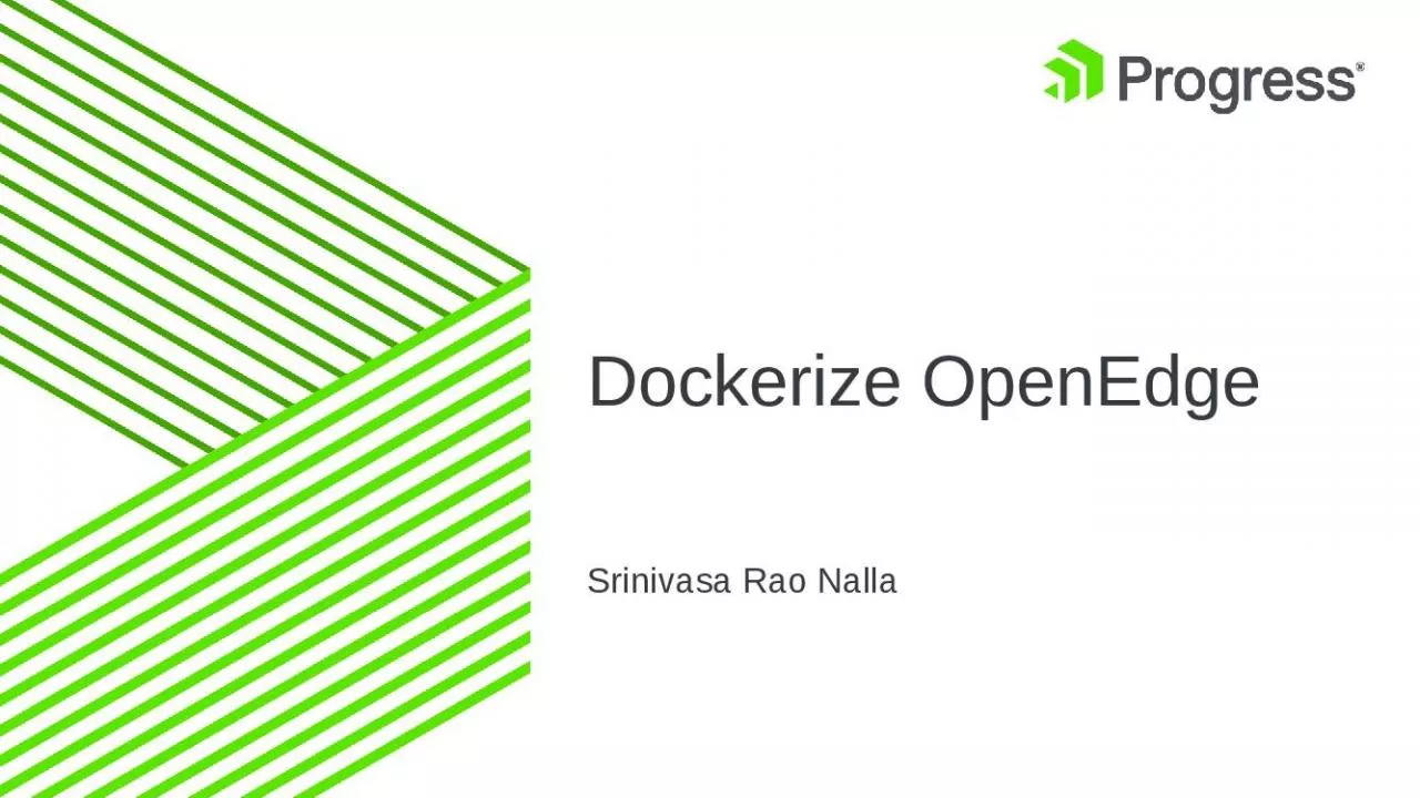 PPT-Dockerize OpenEdge