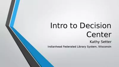 Intro to Decision Center