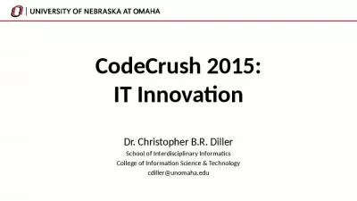 CodeCrush 2015: IT Innovation