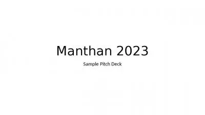 Manthan 2023