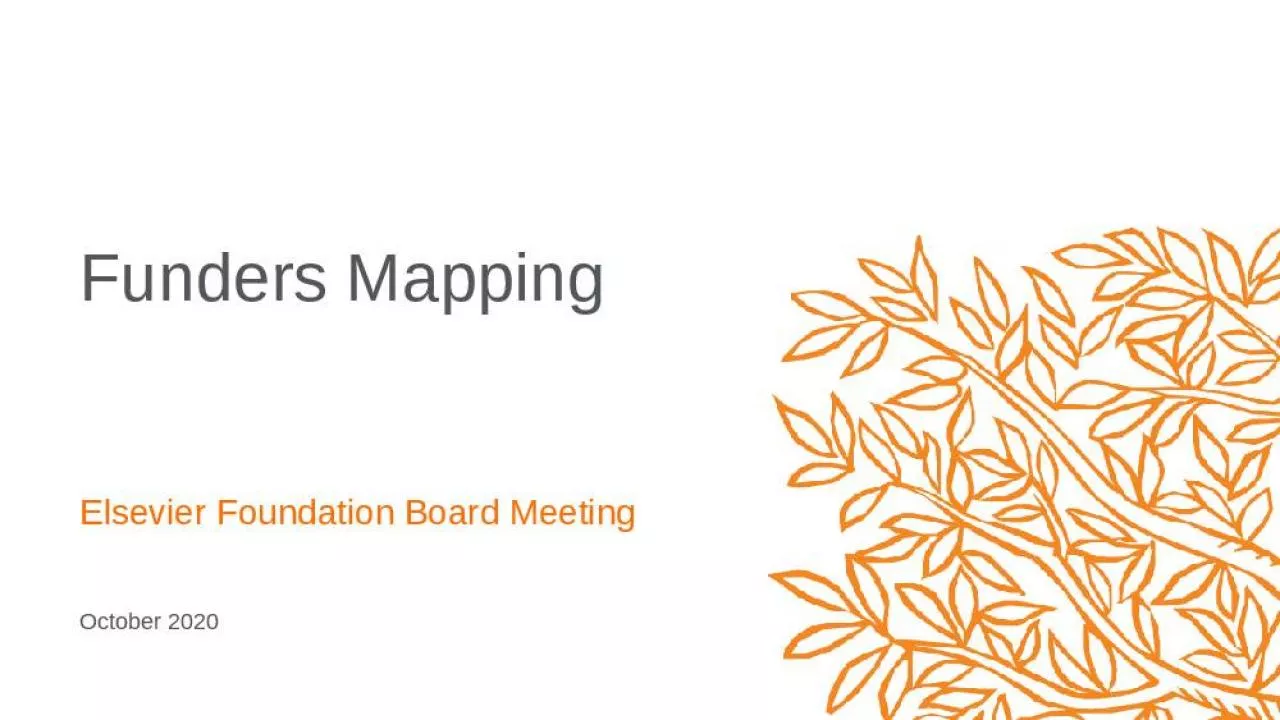 PPT-Funders Mapping