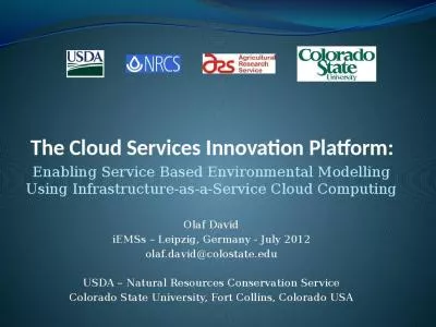 The Cloud Services Innovation Platform: