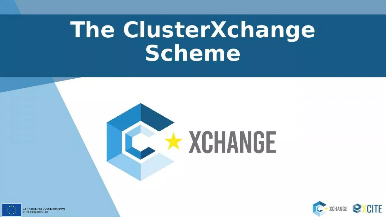 PPT-The ClusterXchange Scheme