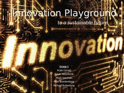 Innovation Playground