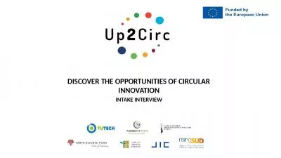 With Up2Circ you can