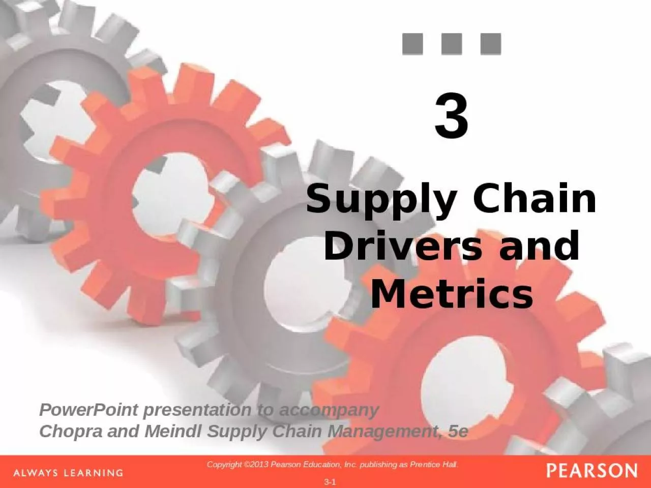 PPT-Supply Chain Drivers and Metrics