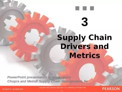 Supply Chain Drivers and Metrics