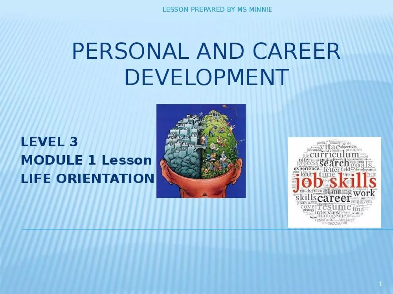 PPT-personal and career development