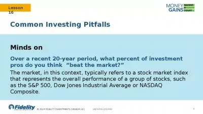 Common Investing Pitfalls