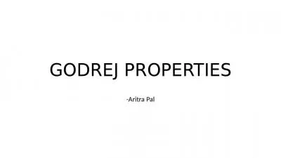 GODREJ PROPERTIES