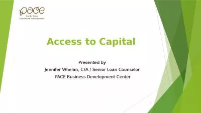 Access to Capital