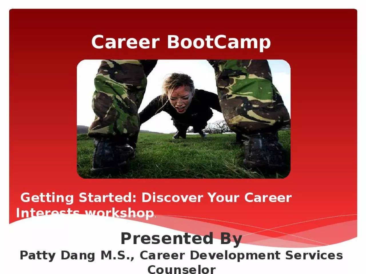 PPT-Career BootCamp