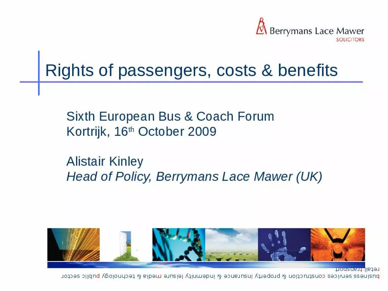 PPT-Rights of passengers, costs & benefits