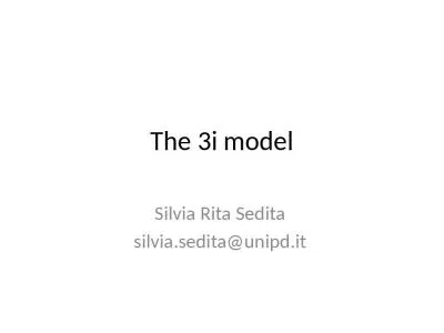 The 3i model