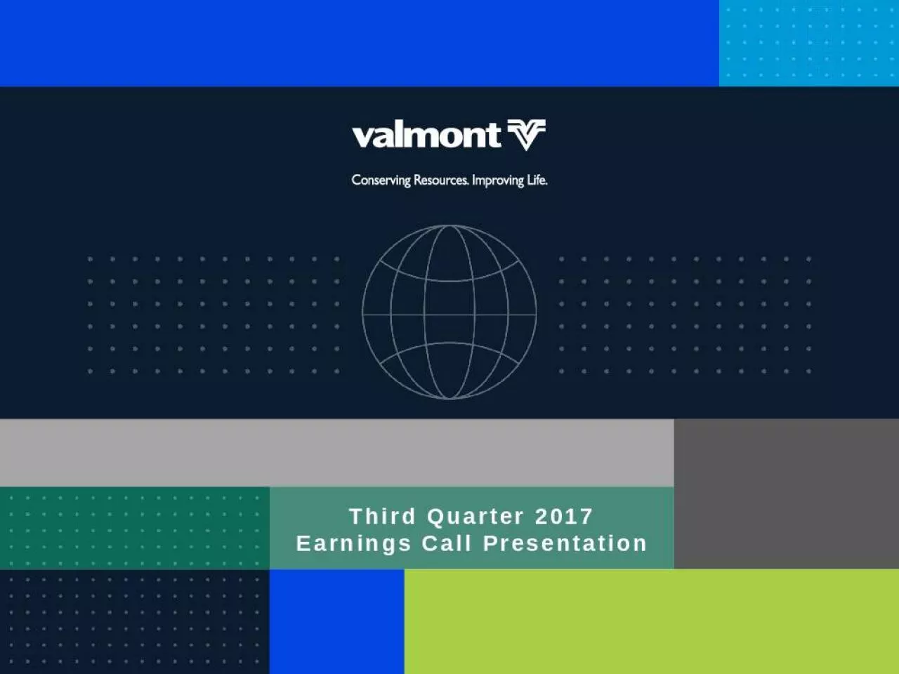 PPT-Third Quarter 2017 Earnings Call Presentation