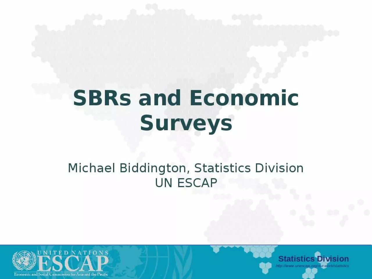 PPT-SBRs and Economic Surveys