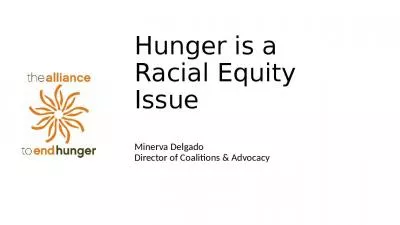 Hunger is a Racial Equity Issue