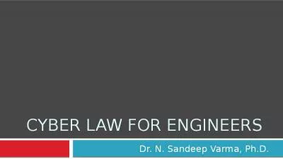 Cyber law for engineers