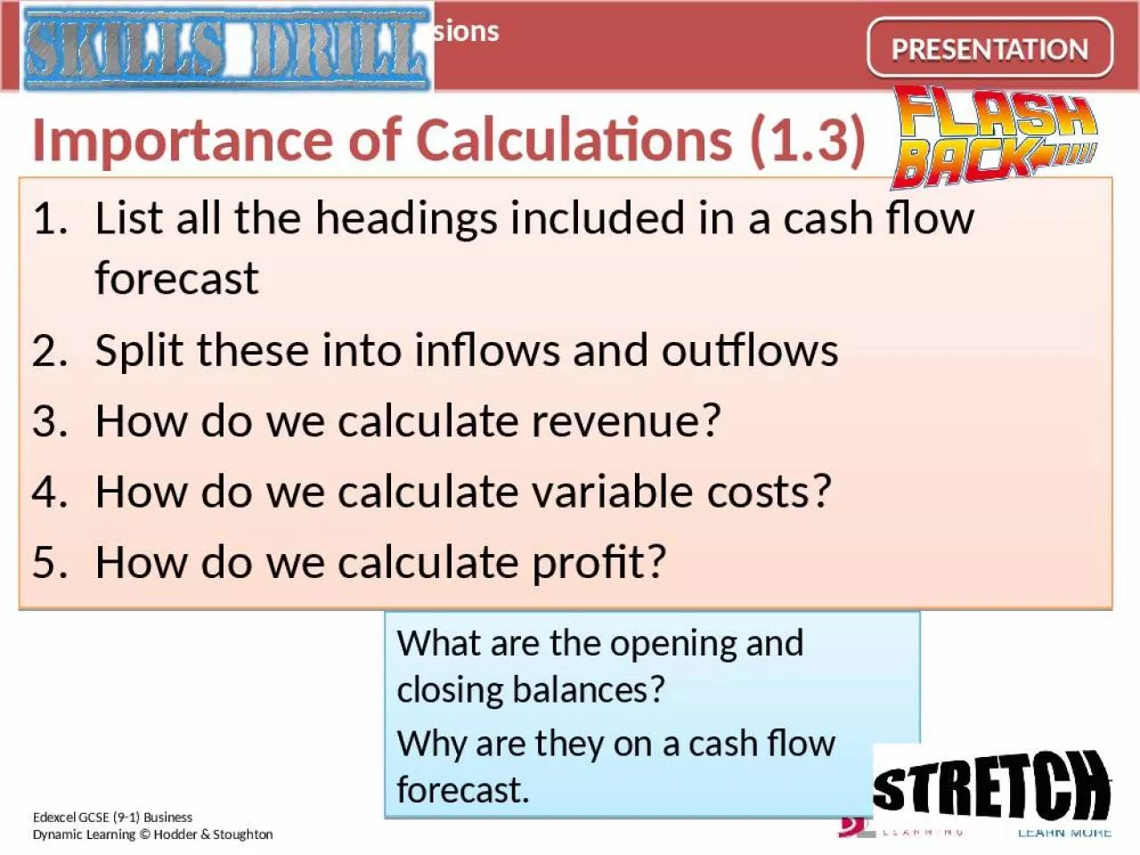 PPT-Importance of Calculations (1.3)