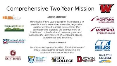 Comprehensive Two-Year Mission