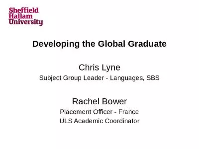 Developing the Global Graduate