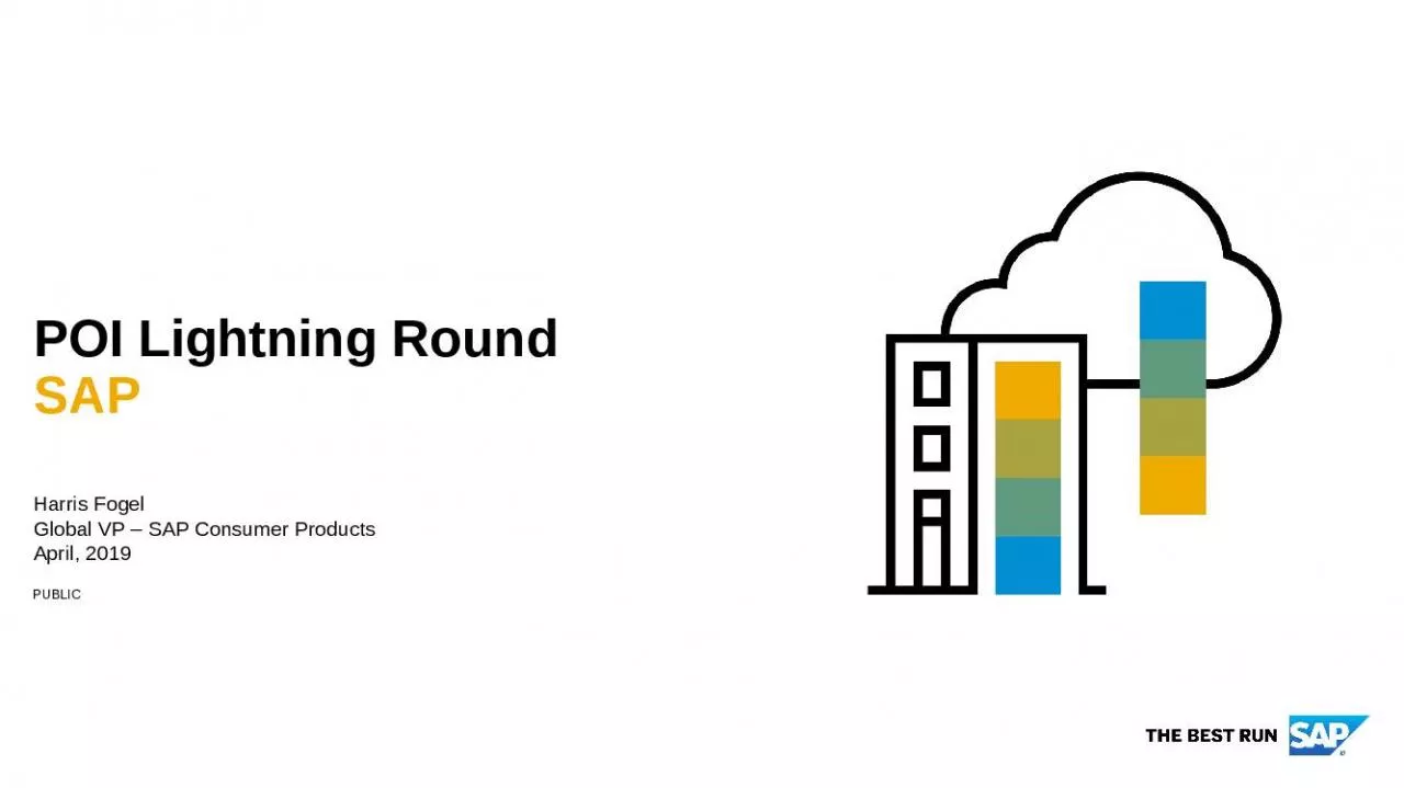 PPT-POI Lightning Round SAP