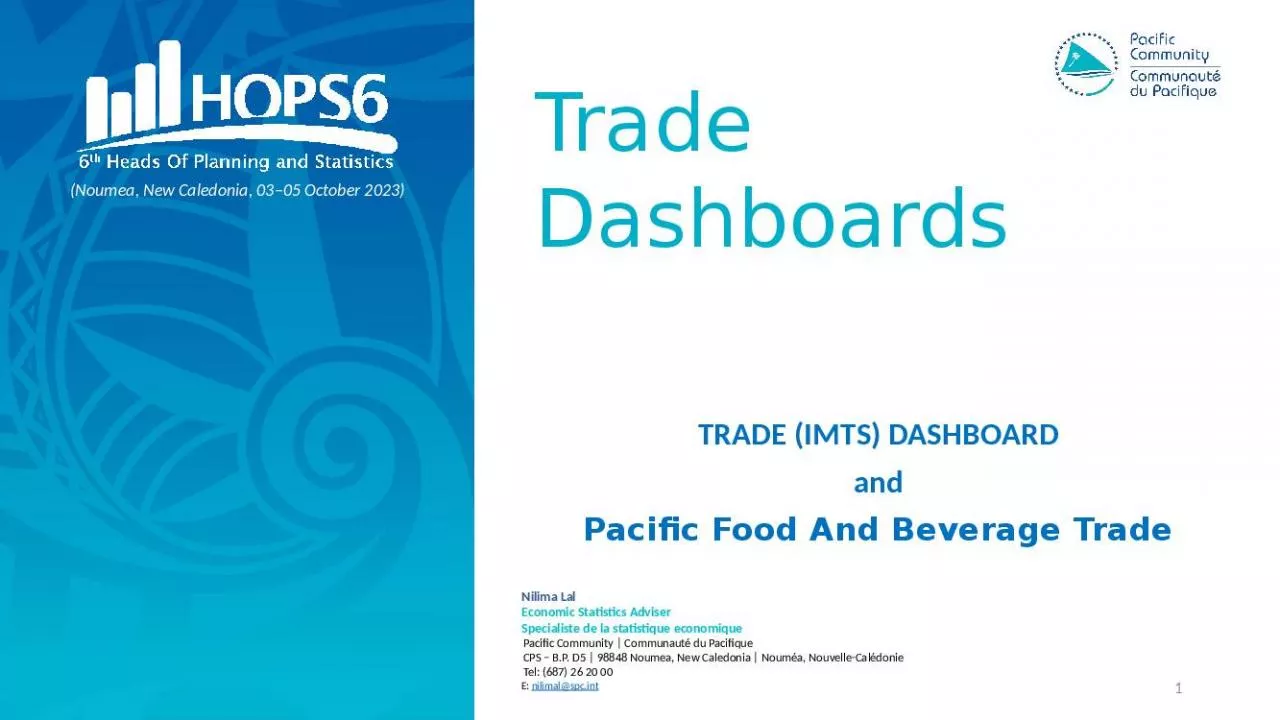 PPT-Trade Dashboards