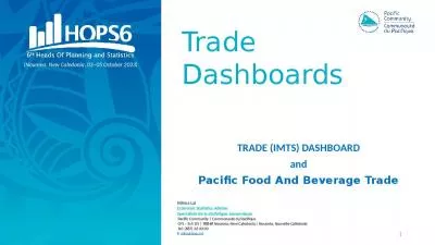 Trade Dashboards