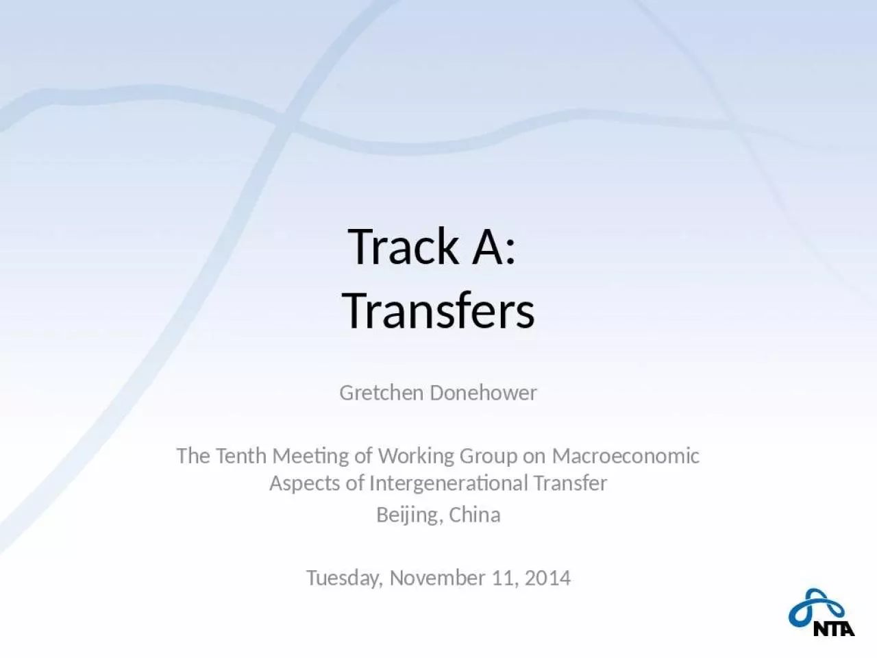 PPT-Track A: Transfers