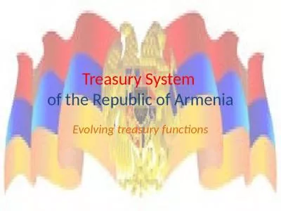 Treasury System  of the Republic of Armenia