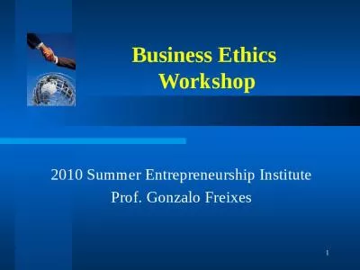 Business Ethics  Workshop