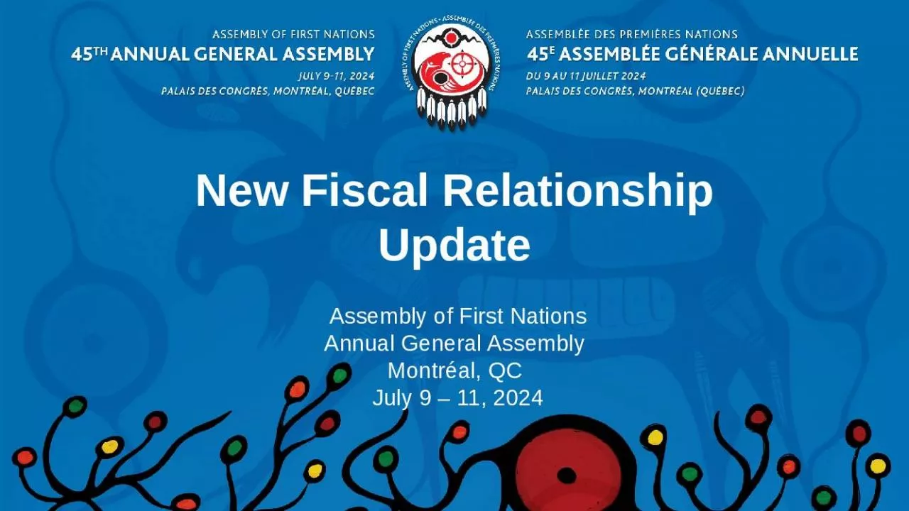 PPT-New Fiscal Relationship Update