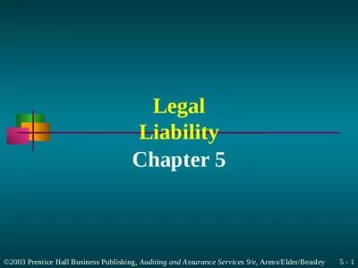 Legal Liability