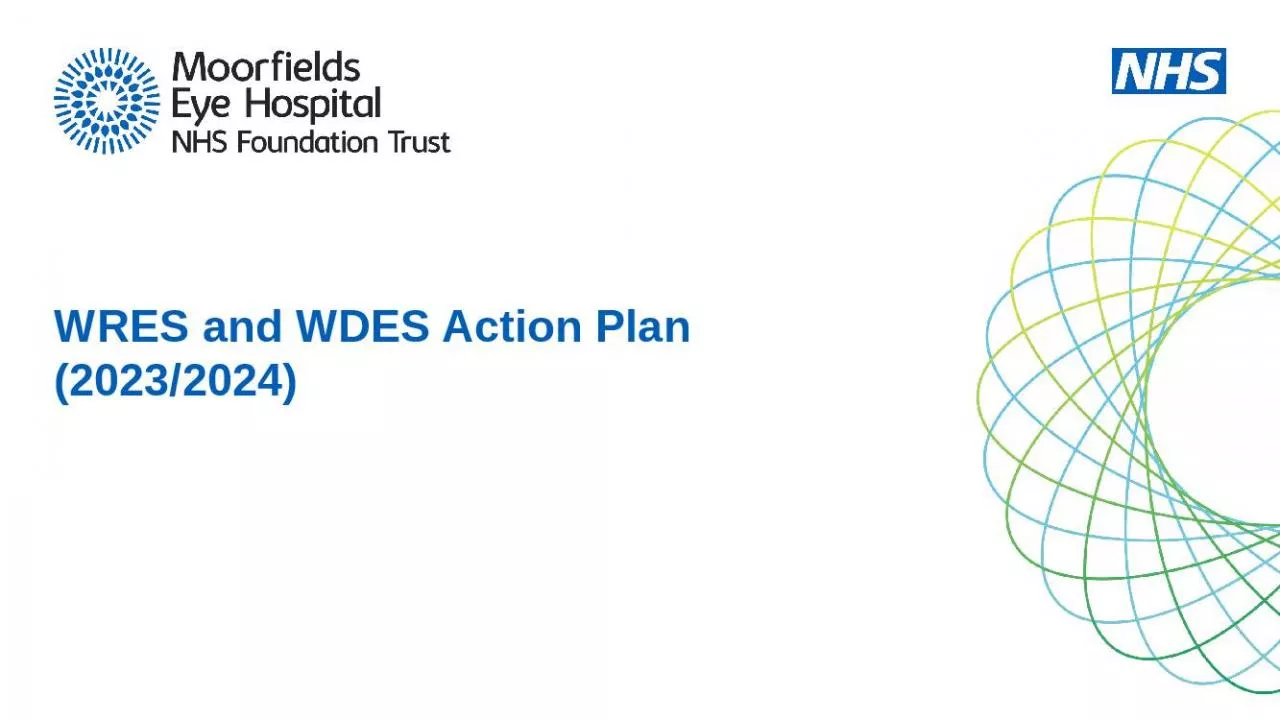 PPT-WRES and WDES Action Plan (2023/2024)