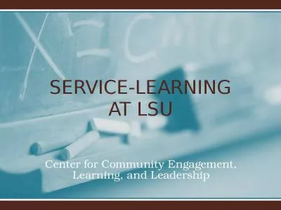 Center for Community Engagement, Learning, and Leadership