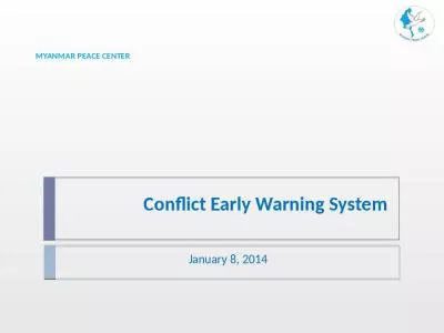 Conflict Early Warning System