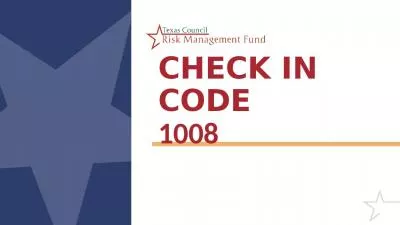 CHECK IN CODE  1008